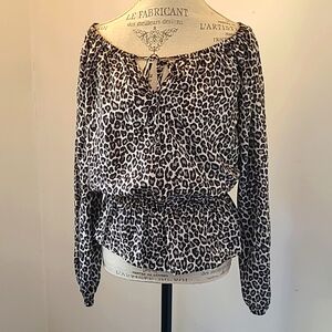 Ladies Animal Print blouse